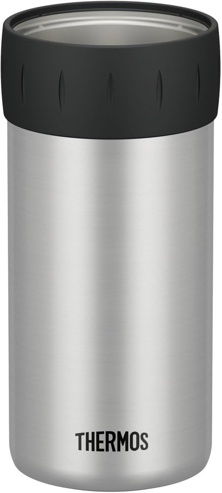 Amazon｜サーモス 保冷缶ホルダー 500ml缶用 シルバー JCB-500